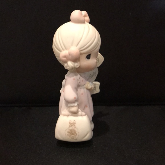 PRECIOUS MOMENTS "LOVING, CARING, AND SHARING ALONG THE WAY." 1992 Limited C0013 - Picture 2 of 4